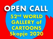 Selector & Jury of the 52nd World Gallery of Cartoons Skopje | 2020