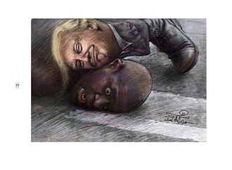 Gallery of Cartoon "I can't Breath"