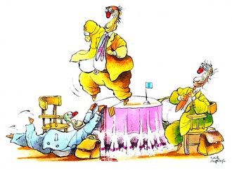 Gallery of Cartoons by Sait Munzur From Turkey
