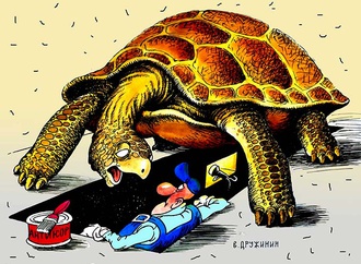 Gallery of Cartoons by Valentin Druzhinin-Russia