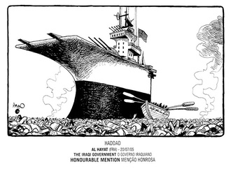 The best Cartoon of World Press Cartoon-Portugal 2005