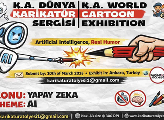 Artificial Intelligence Cartoon & Caricature Exhibition-Turkey 2026