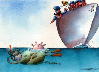 Gallery of Finalists KalDer Bursa Cartoon Contest-Turkey 2023