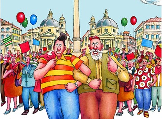 Gallery of Cartoon by Lido Contemori-Italy