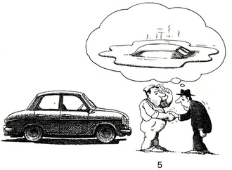Gallery of Car Cartoons by Claude Serres-France