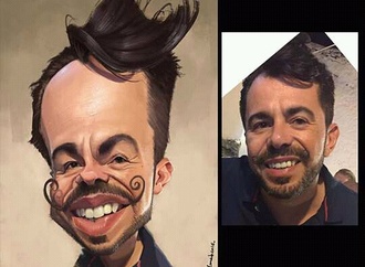 Gallery of caricatures by Rui Duarte From Portugal