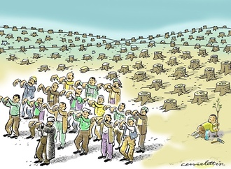 Gallery of Finalists KalDer Bursa Cartoon Contest-Turkey 2023
