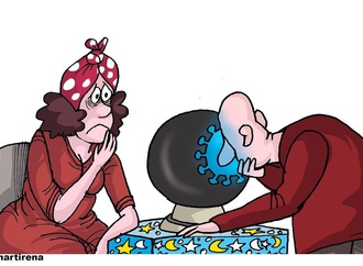 Gallery of Cartoon  by Alfredo Martirena -Cuba
