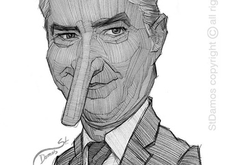 Gallery of Caricatures by Stavros Damos From Greece