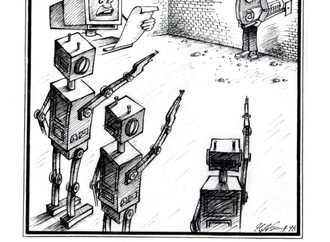 Gallery of Cartoons by Hafiz Nesiroglu From Azerbaijan