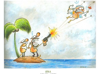 The best Cartoon of World Press Cartoon-Portugal 2005