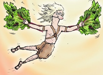 Finalists of 6th International Rhubarb Cartoons Contest, Romania 2024