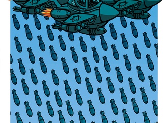 saber sheykh rezaei cartoon gaza weather