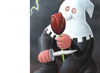 Gallery of Cartoon "I can't Breath"