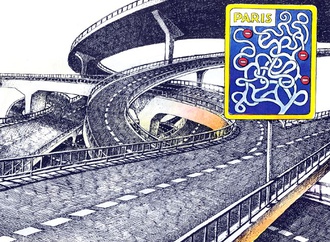 Gallery of Car Cartoons by Claude Serres-France