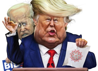 Biden and Trump