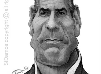 Gallery of Caricatures by Stavros Damos From Greece