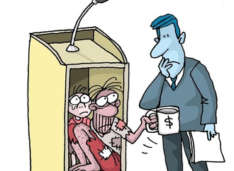 Gallery of Cartoon  by Alfredo Martirena -Cuba