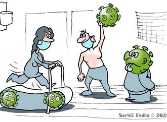 Gallery of Cartoons By Serhii Fedko From Ukraine