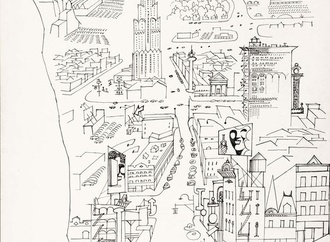 170 saul steinberg 1958