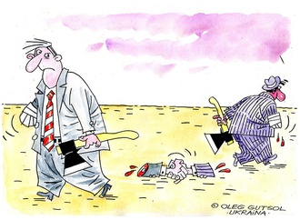 Gallery of Cartoon by Oleg Gutsol-Ukraine