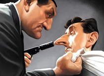 Gallery of Caricatures by Thierry Coquelet From France