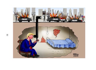 Gallery of Cartoon "I can't Breath"