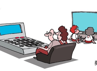 Gallery of Cartoon  by Alfredo Martirena -Cuba