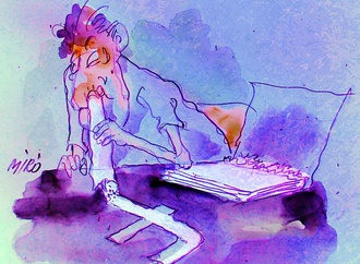 Gallery of Cartoons by Miro Georgievski From Macedonia