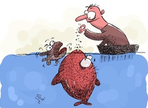 Gallery of Cartoons by Mahmoud Barkhordari From Iran