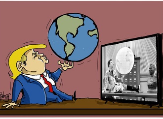Trump y Chaplin