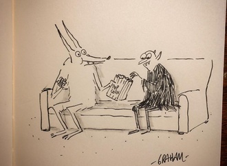 Gallery of Cartoon by Graham Annable-Canada