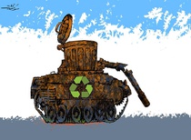 Gallery of Cartoons by Mwafaq Katt From Syria