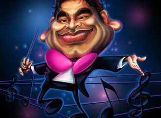 Gallery of  Caricatures by Mahesh Nambiar From India