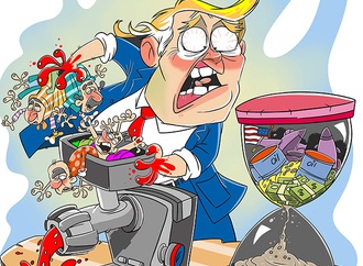 Cartoon section 700