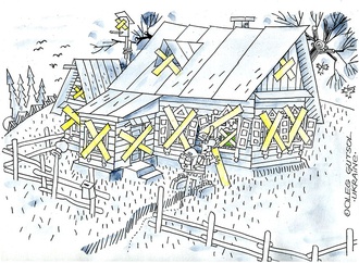 Gallery of Cartoon by Oleg Gutsol-Ukraine