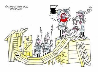 Gallery of cartoons by Oleg Goutsol-Ukraine 4