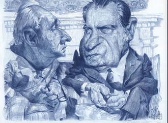 Gallery of caricature by Thomas Fluharty-USA