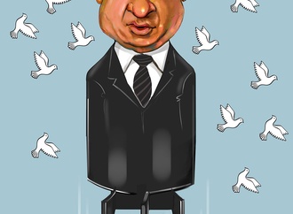 benjamin netanyahu caricature