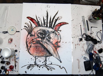 Gallery of Cartoons by Ralph Steadman- England 2