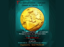 1st International Cartoon ,Caricature Contest on Zakariya Razi