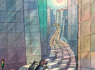 the traffic
