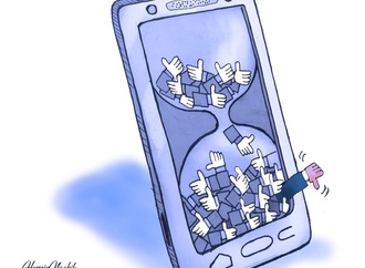 Gallery of cartoon by Hossein Naghib-Iran