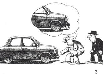 Gallery of Car Cartoons by Claude Serres-France