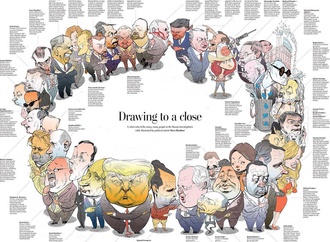 Gallery of Caricature by Steve Brodner-USA
