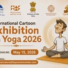 International Cartoon Exhibition on Yoga-Egypt  2026