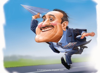 Gallery of  Caricatures by Mahesh Nambiar From India
