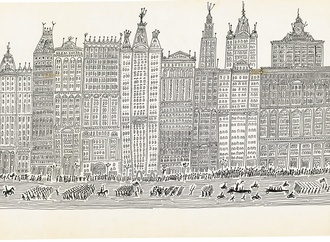 saul steinberg defile