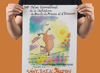Saint-Just-le-Martel capital of press design