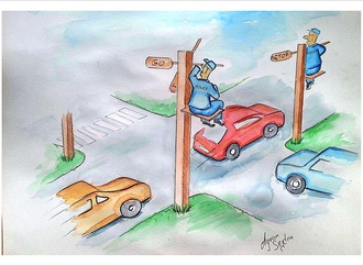 Gallery of 4rd international contest on road safety